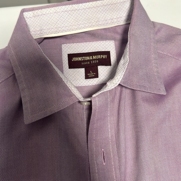 Johnston & Murphy Other - Johnston & Murphy Purple Casual Button Down Shirt